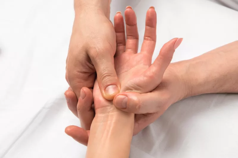 Handreflexzonen Massage